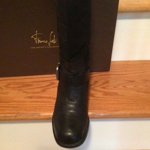 Franco Sarto size 7 Black boots